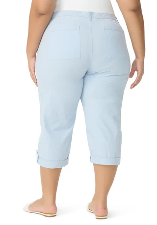 Thumbnail 2: Gloria Vanderbilt Plus Cargo Capris 