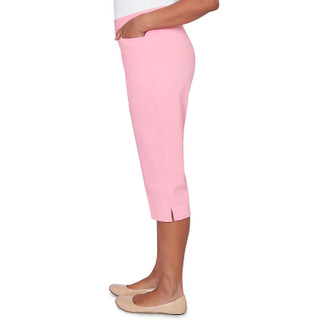 Thumbnail 2: Alfred Dunner Petite Pastel Millenium Allure Capris 