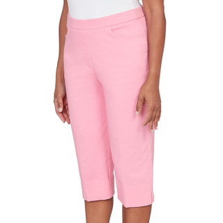Thumbnail 3: Alfred Dunner Petite Pastel Millenium Allure Capris 
