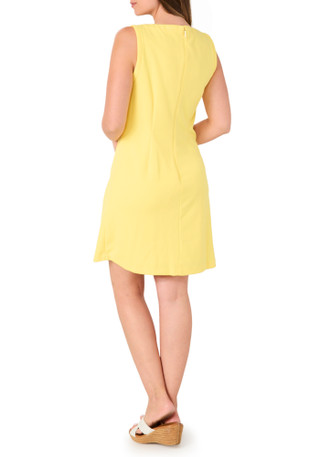 Thumbnail 2: Karl Lagerfeld Women's Sleeveless Flower Button Shift Dress 