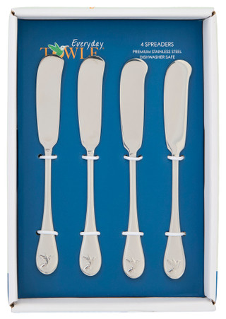 Thumbnail 1: Towle 4 Pk Hummingbird Frost Spreaders 