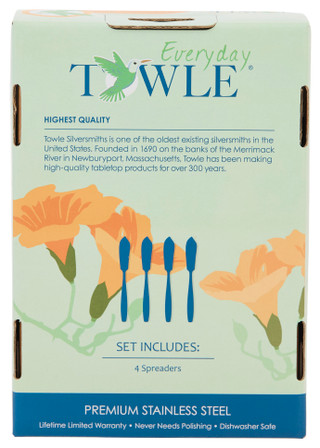 Thumbnail 2: Towle 4 Pk Hummingbird Frost Spreaders 