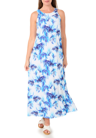 Thumbnail 1: Stella Parker Women's Sleeveless High Neck Maxi Dress 