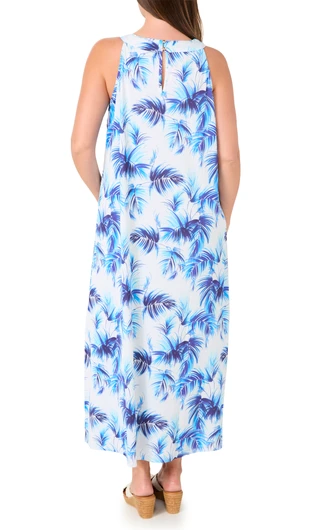 Thumbnail 2: Stella Parker Women's Sleeveless High Neck Maxi Dress 