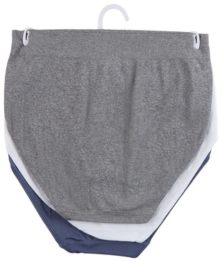 Thumbnail 2: Gloria Vanderbilt Plus 3-Pack Brief Panties 