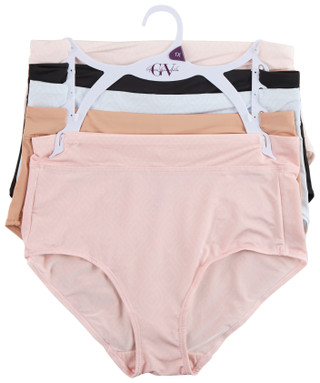 Thumbnail 1: Gloria Vanderbilt Plus 5-Pack Brief Panties 