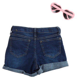 Thumbnail 2: Vigoss Big Girl's Mini Mom Shorts 