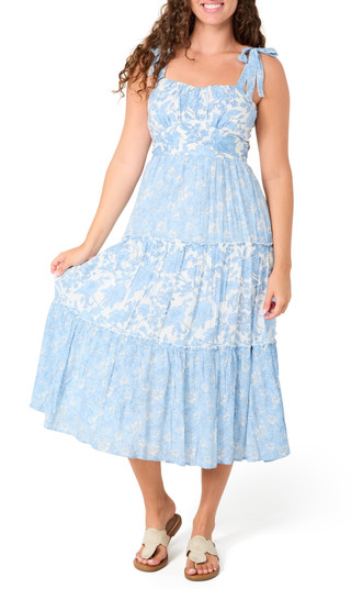 Thumbnail 1: Trixxi Juniors Sleeveless Maxi Dress 