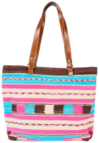 Thumbnail 3: Patricia Nash Woven Chennai Tote Handbag 