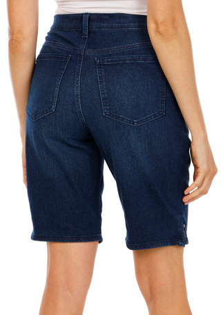 Thumbnail 2: Gloria Vanderbilt Womens Amanda Bermuda Shorts 