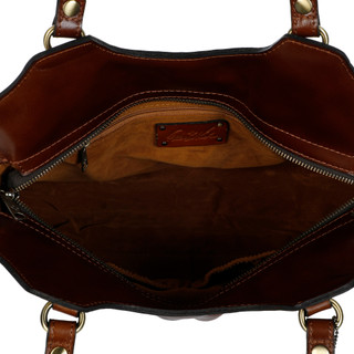 Thumbnail 3: Patricia Nash Napoli Leather Tote Handbag 