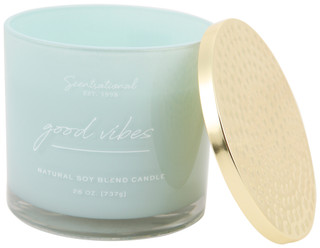 Thumbnail 3: SCENTSATIONAL 26 OZ Good Vibes Soy Candle 
