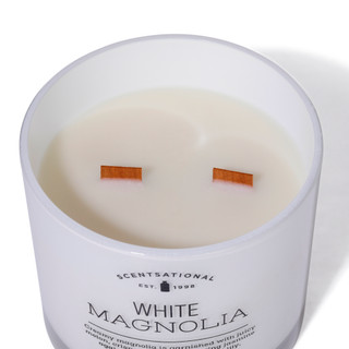 Thumbnail 6: SCENTSATIONAL 26 OZ White Magnolia Soy Candle 