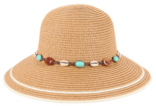 Thumbnail 1: Catherine Malandrino Straw Sun Hat  