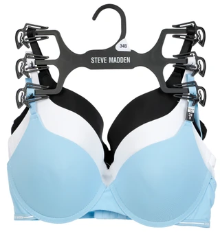 Thumbnail 1: Steve Madden Women's 3 Pk Push Up Bras  
