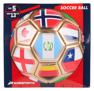 Thumbnail 1: Iconsports Size 5 Soccer Ball 
