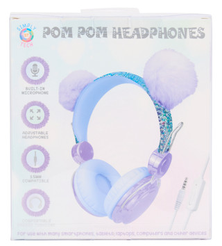 Thumbnail 2: SIMPLY TECH Pom Pom Headphones  
