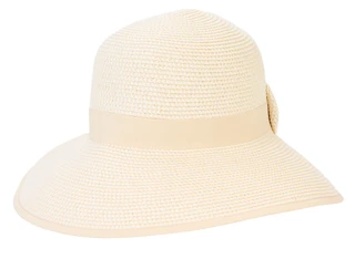 Thumbnail 1: NINE WEST Women's Back Bow Wide Brim Hat 