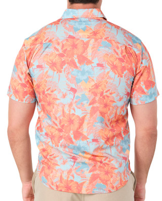 Thumbnail 2: Guy Harvey Men's Short Sleeve Button Down Shirt 