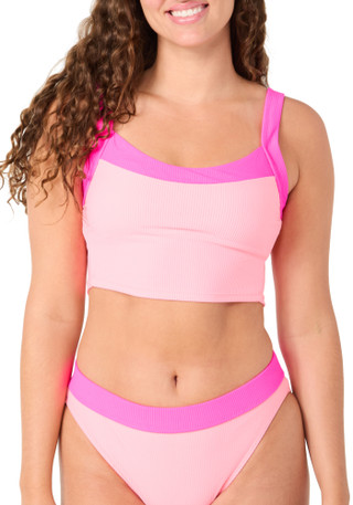 Thumbnail 1: Cyn & Luca Juniors Banded High Waist Swim Bottoms 