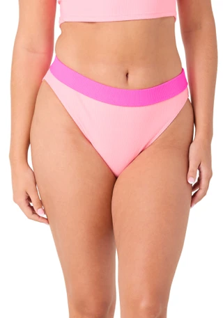 Thumbnail 1: Cyn & Luca Juniors Scoop Neck Ribbed Bikini Top 