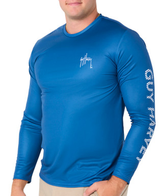 Thumbnail 1: Guy Harvey Men's Outdoor Long Sleeve Shirt 