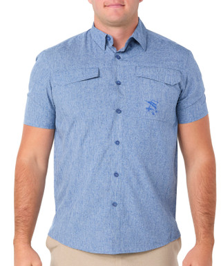 Thumbnail 1: Guy Harvey Men's Harbor Button Front Shirt 