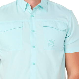 Thumbnail 3: Guy Harvey Men's Harbor Button Front Shirt 