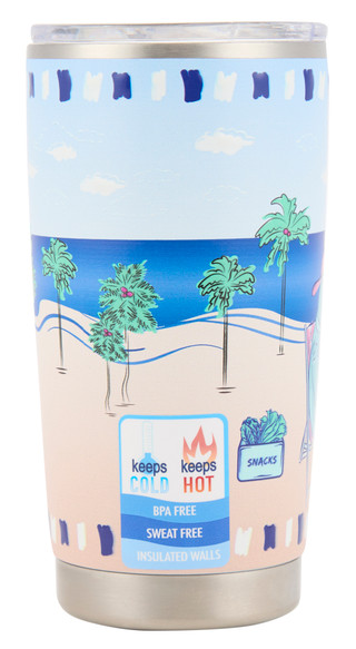 Thumbnail 3: Chubby Mermaids 20 oz Staycation Tumbler  