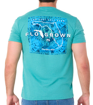 Thumbnail 2: FloGrown Men's Sun Surf Salt Sand Graphic T-Shirt 