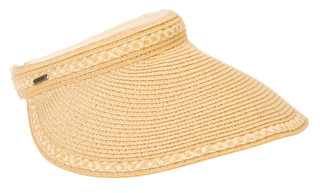 Thumbnail 1: Sun N' Sand Women's Paperbraid Clip On Visor 