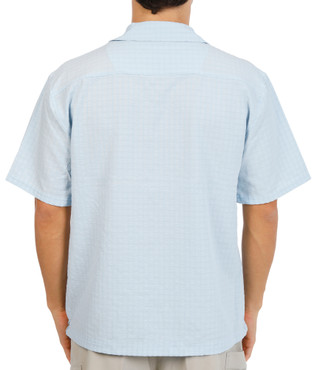 Thumbnail 3: SAINTS STUDIO Men's Textured Button Down Shirt 