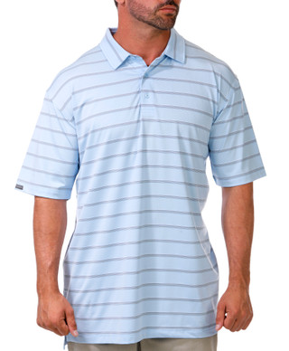 Thumbnail 1: Dunning Men's Stanwick Ventilated Performance Polo Shirt 