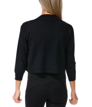 Thumbnail 2: Zac & Rachel Women's Solid Round Hem Open Front Cardigan  