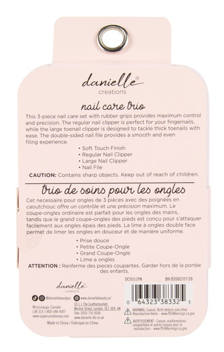 Thumbnail 2: Danielle 3 Pc Nail Care Set  