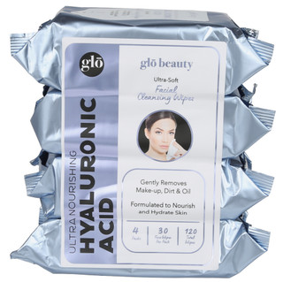 Thumbnail 2: Glo Beauty 4 Pk Assorted Facial Cleansing Wipes 