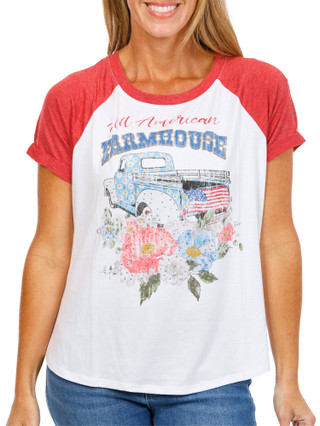 Thumbnail 1: Truself Women's Farmhouse Graphic Tee  
