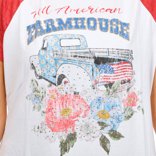 Thumbnail 3: Truself Women's Farmhouse Graphic Tee  