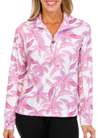 Thumbnail 1: Stella Parker Women's Active Quarter Zip Top  