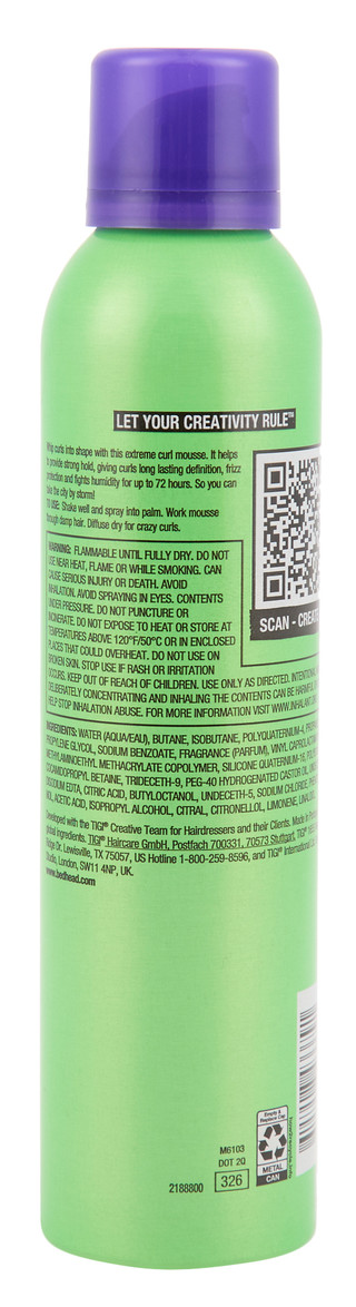 Thumbnail 2: TIGI 8.4 oz Foxy Extreme Curls Mouse  