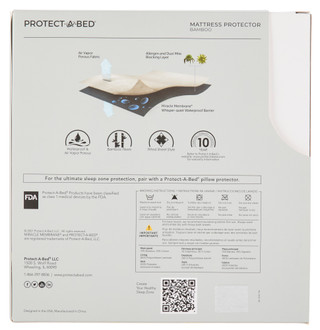 Thumbnail 2: Protect-A-Bed Bamboo Mattress Protector 