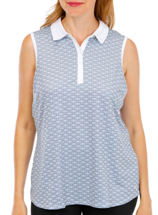 Thumbnail 1: Puma Golf Women's Active Sleeveless Cloudspun Polo 