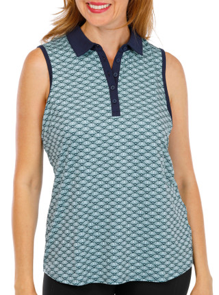 Thumbnail 1: Puma Golf Women's Active Sleeveless Cloudspun Polo 