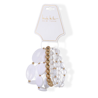 Thumbnail 1: Nicole Miller 5 Pc Stretch Bracelet Set 