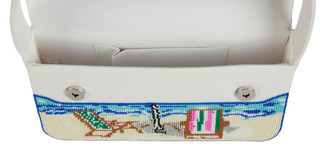 Thumbnail 2: D'Margeaux Beaded Beach Chairs Shoulder Bag 