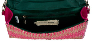 Thumbnail 2: America & Beyond Beaded Water Lily Clutch 