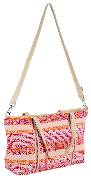 Thumbnail 4: Americana & Beyond Summer Garden Embellished Tote 
