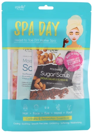 Thumbnail 1: EPIELLE 6 Pc Head to Toe DIY Home Spa Kit 
