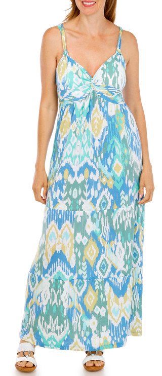 Thumbnail 1: HARLOW & ROSE Women's Sleeveless Maxi Dress 