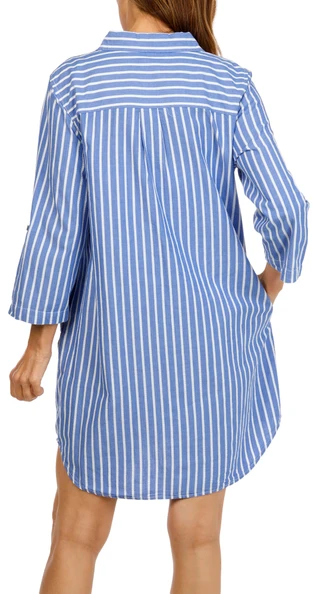 Thumbnail 2: Dash Women's 3/4 Sleeve Popover Shirt Dress 